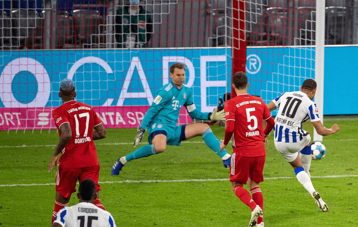 柏林赫塔客场绝杀，夺取胜利之龙