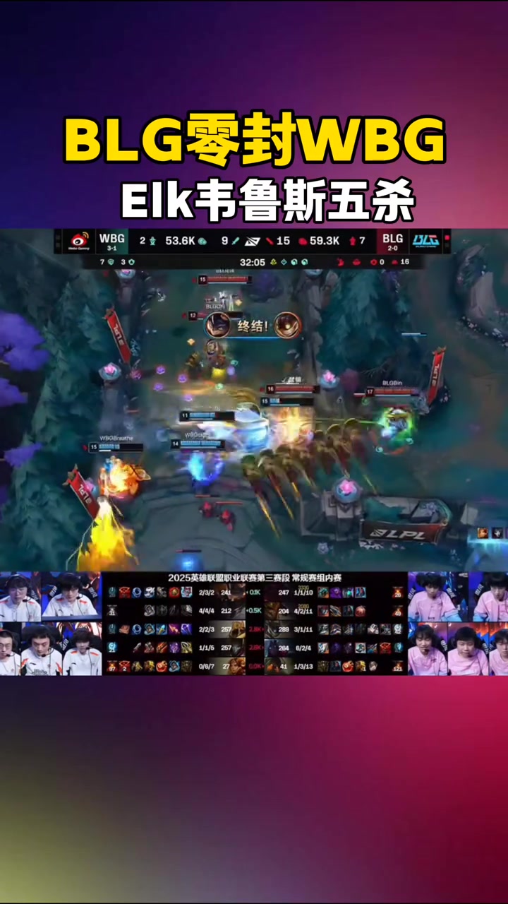 九游娱乐网站-BLG碾压DK，Ming打出惊人五杀峡谷大战四强赛，锁定晋级资格